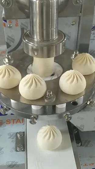 Máquina automática para hacer bollos al vapor Baozi de acero inoxidable de buena calidad, para hacer sopa y albóndigas.