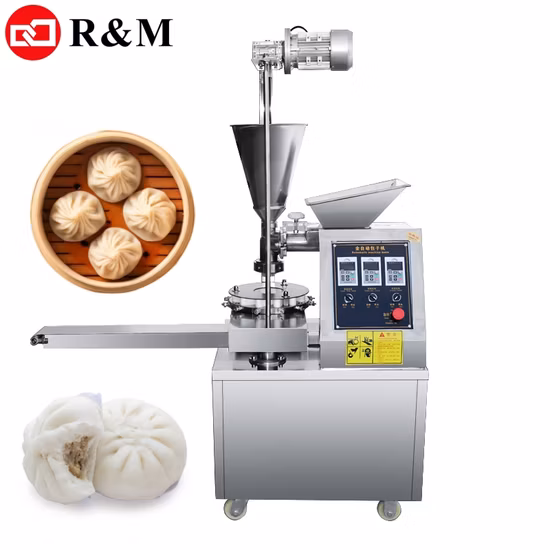 Mejor precio, compra eléctrica, de acero inoxidable, semicompletamente rellena, Xiaolong Bao RM, máquina automática para hacer momos, plátanos, wali wala ka, en venta cerca de mí.