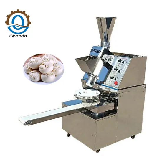 Máquina comercial para hacer momos, bollos al vapor, bollos rellenos al vapor Baozi, máquina para hacer momos