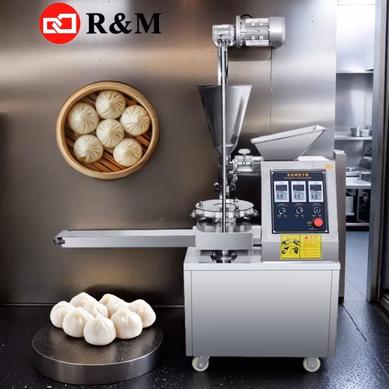 Máquina moldeadora semiautomática comercial eléctrica Baozi Xiaolong Bao, cortadora de masa de momo, rellena de bollos, herramientas y equipo, RM, al mejor precio, en venta cerca de mí.
