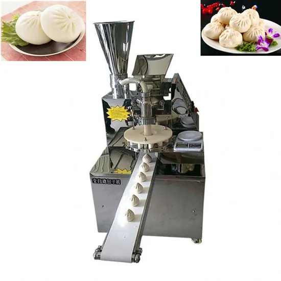 Máquina automática para hacer momos baozi de bollitos rellenos al vapor pequeños