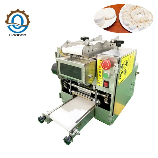 Máquina para envolver wonton con piel de rollito de primavera Lumpia Máquina para hacer envoltorios de wonton
