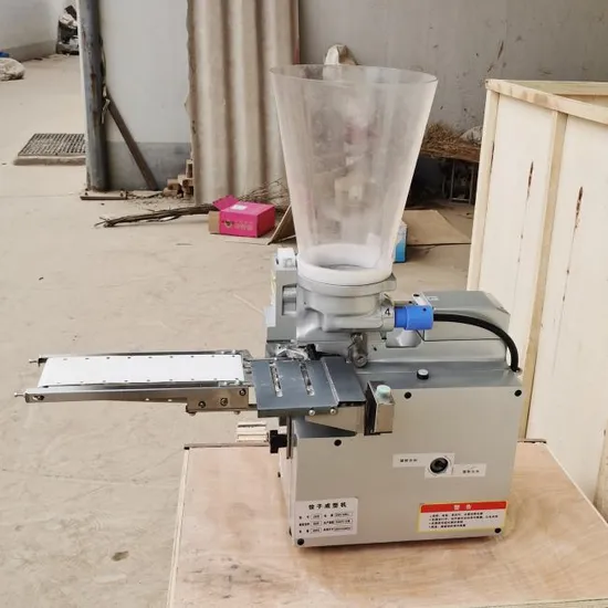 Máquina automática para hacer empanadillas pequeñas, gyozas, samosas y empanadillas.