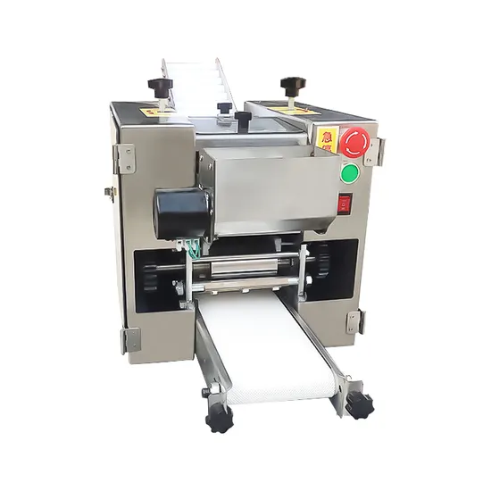 Máquina para hacer empanadillas de acero inoxidable 304, máquina para hacer empanadillas wonton, máquina para enrollar pieles Jiaozi, cortadora automática Chaos, máquina para hacer pieles para empanadillas
