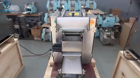 Máquina automática para envolver gyozas, dumplings, raviolis, empanadas, samosas y rollitos de primavera, de fábrica china, a la venta.