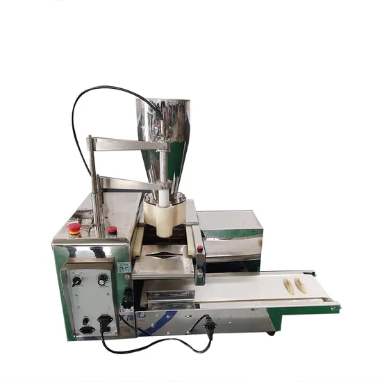 Máquina para hacer samosas y dumplings fritos con envoltorio de piel de wonton para restaurantes