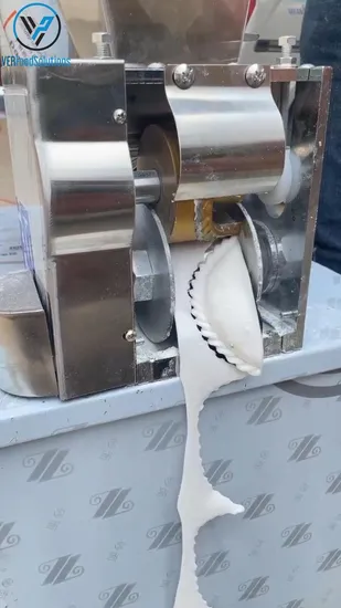 Máquina comercial automática para hacer samosas, ravioles, dumplings, rollitos de primavera, empanadas, wontons y pegatinas de olla a la venta