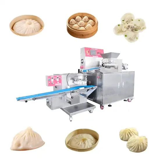 Máquina automática china para hacer baozi y dumplings