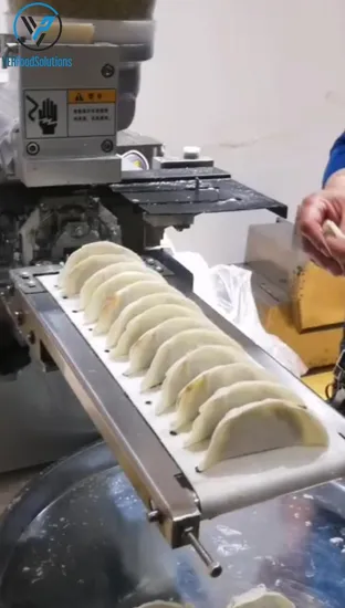 Máquina automática para hacer dumplings pequeños, gyozas, empanadas y pierogi, con certificación CE, en oferta.