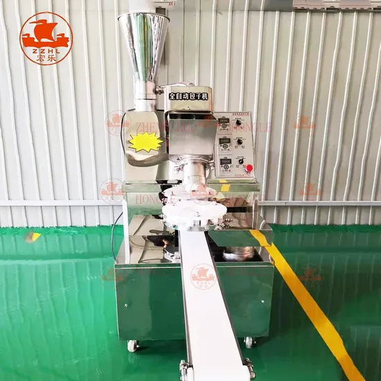 Máquina eléctrica para hacer momos y baozi de Zhengzhou Hongle, sin temporizador